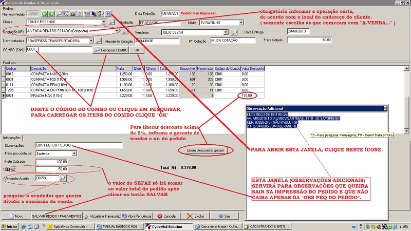 Dicas IMPORTANTES para Pedidos de Venda